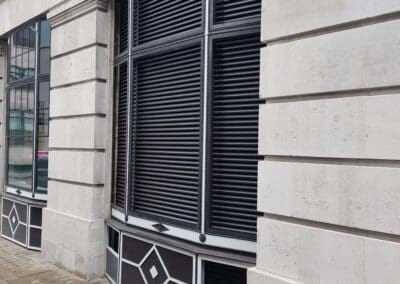 sunray substation louvre doors